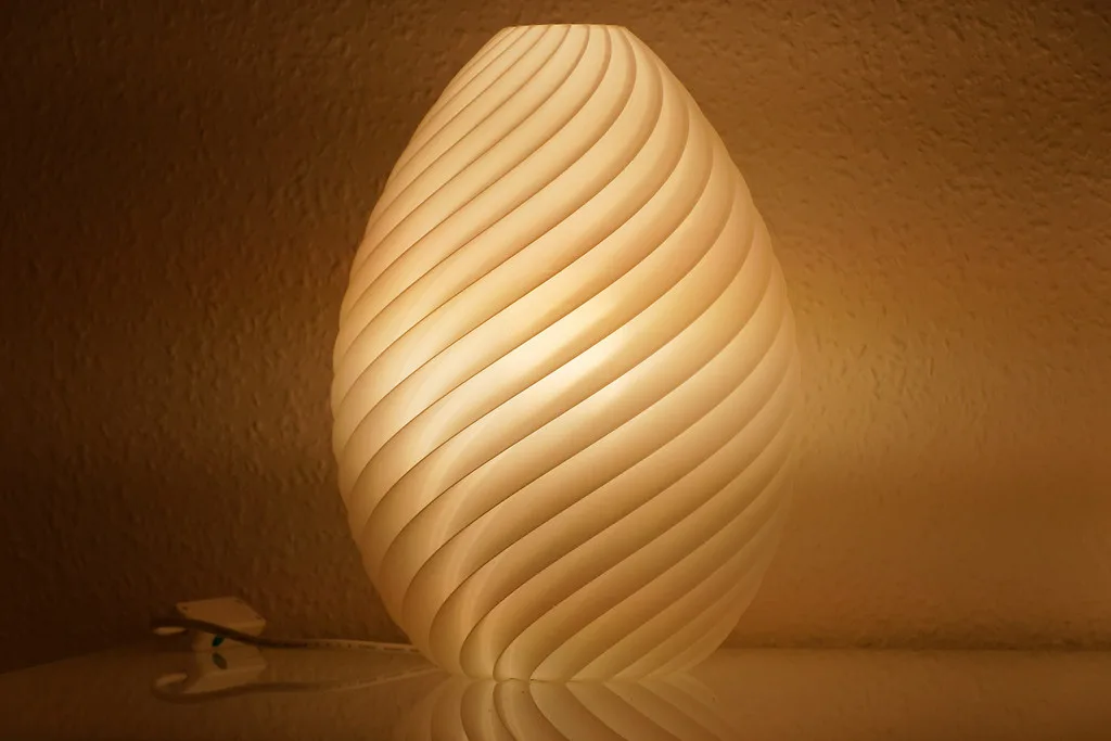 Finned E27 Lamp Shade