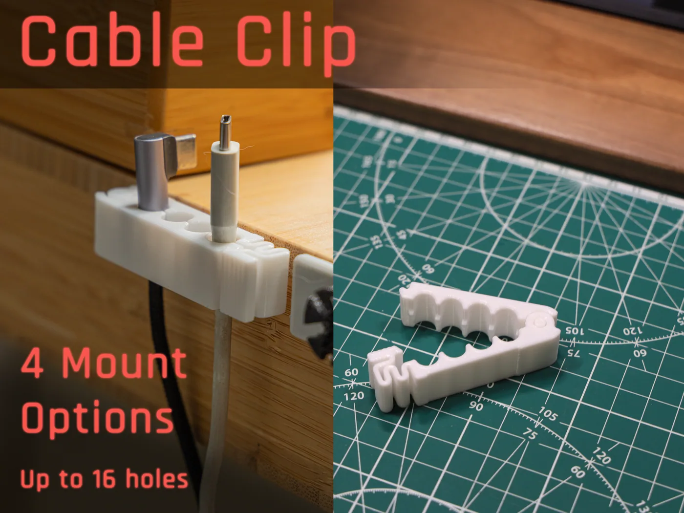 Locking Cable Clip Set