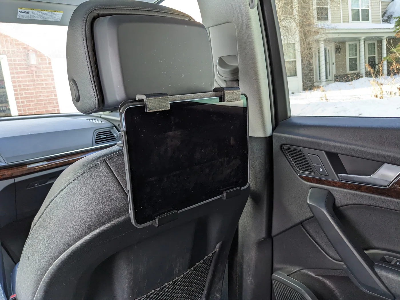 Car Headrest Tablet Holder