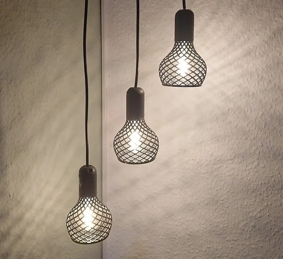 Patterned E27 Lamp Shade